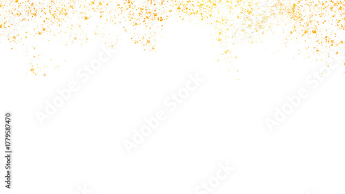 shiny gold sparkle glistering  confetti for Christmas decoration