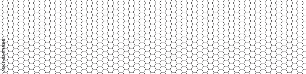 Naklejka premium honeycomb seamless pattern, vector illustration
