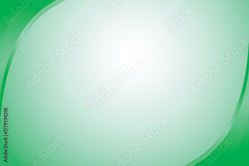 Abstract gradient green background with geometry shape or soft backdrop wallpaper for flyer banner presentation slide