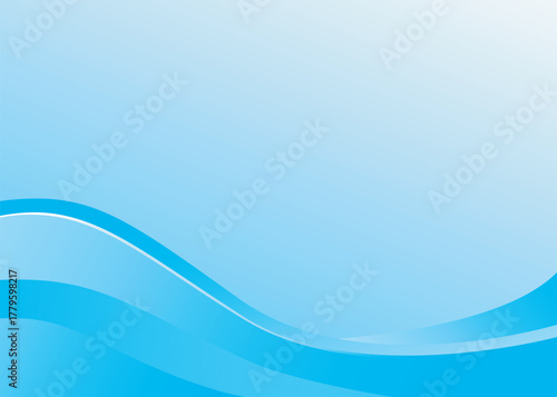 Abstract gradient blue background with geometry shape or soft backdrop wallpaper for flyer banner presentation slide