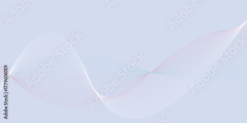 Abstract Flowing Wave Lines  Background 