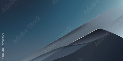 Abstract blue technology background with an airplane flying over the clouds, a textured vector illustration suitable for business concept banner design