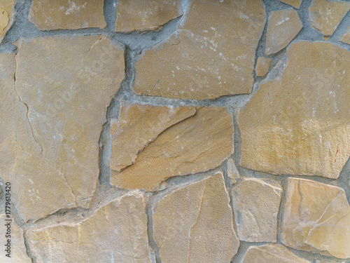 Fotografie Grid Layout of Outdoor Flooring Materials in Neutral Tones