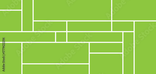 Bento grid layout template, modular masonry collage of rectangles with white gutters for UI dashboards, web pages, social posts, and banner design mockups and presentations