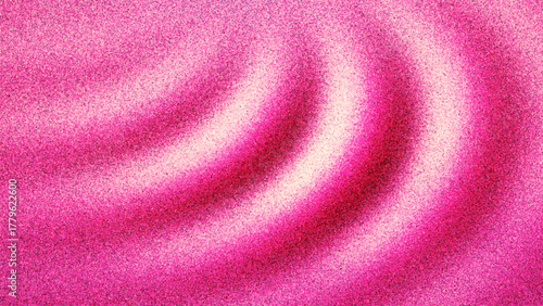 Soft luxurious pink grainy gradient with smooth wavy texture created from thousands of individual dots. Creamy grainy waves in pastel pink color perfect for beauty cosmetics and elegant digital design
