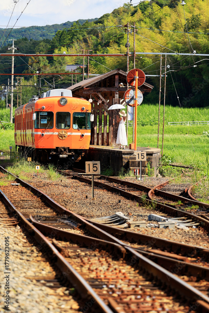Obraz premium 一畑口駅