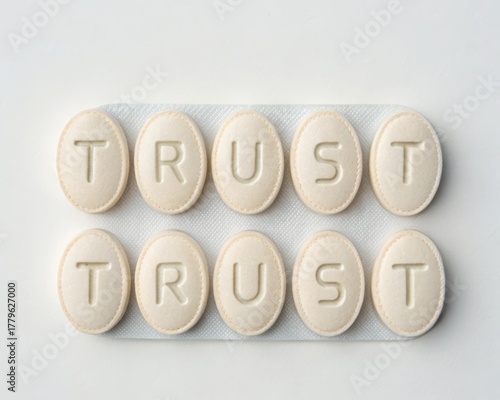 Oval Tablets Labeled 