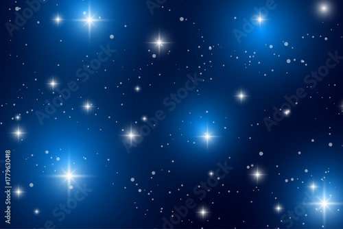 夜空のキラキラの背景