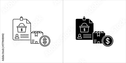 Online shopping order delivery with coin