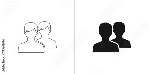 Group of people for social network community