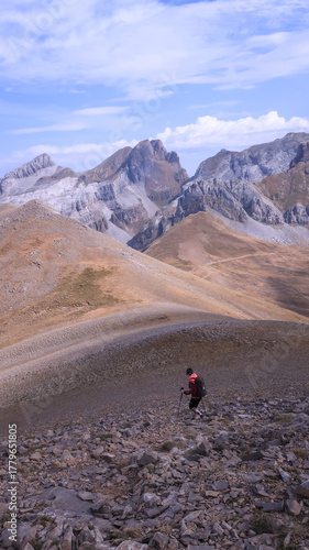 Mujer trail runner