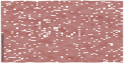 Minimalist Dashed Line Grid – Organic Rhythm for Modern Design & Art Projects