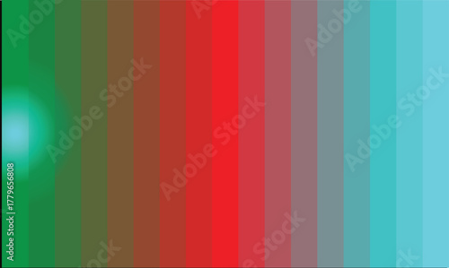 Abstract digital background with vibrant red and cyan light blurs and a glitchy pixelated effect.