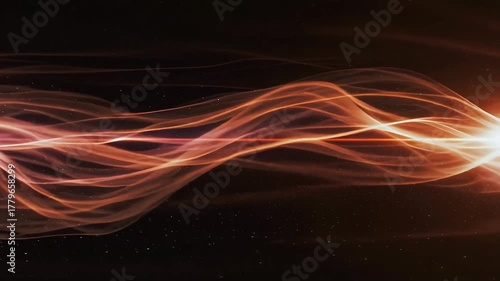Abstract light streaks motion background animation looping visuals for presentation 1080p