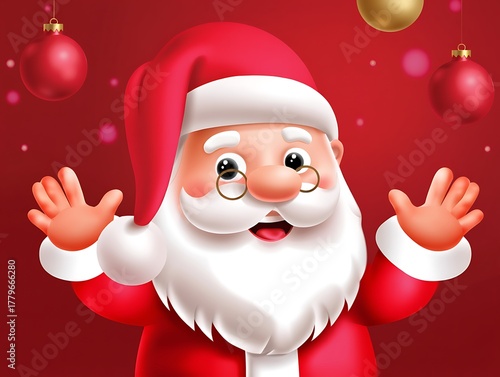 happy santa claus