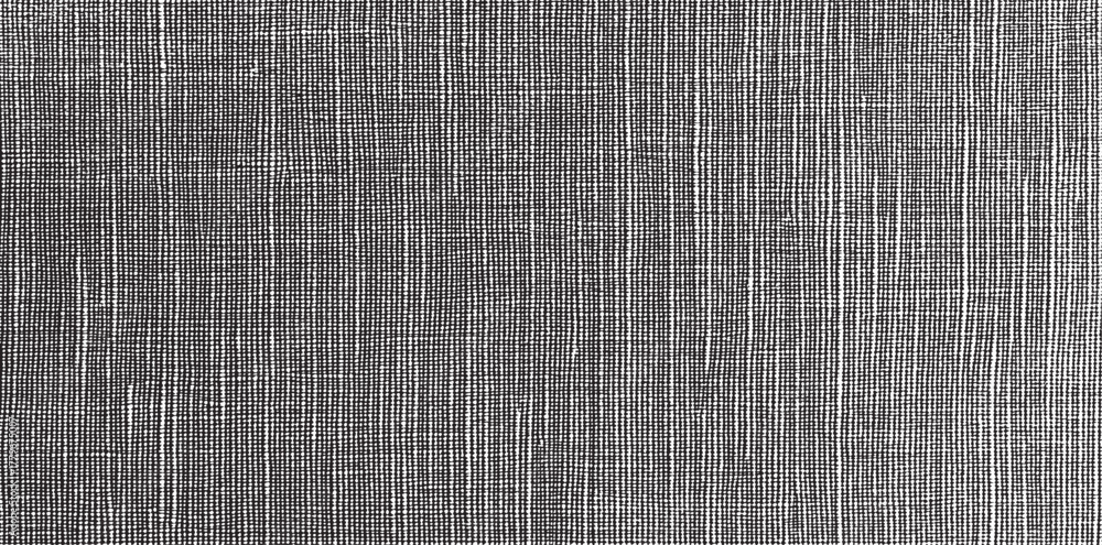 Fototapeta premium Monochrome texture composed of irregular graphic elements. Distressed uneven grunge background. Abstract vector illustration. Overlay for interesting effect and depth. Isolated on white background.