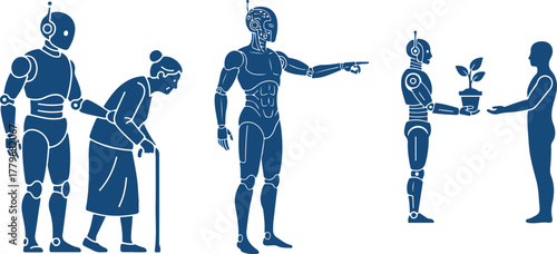 Robots Assisting Humans Across Different Life Stages and Tasks assistance elderly