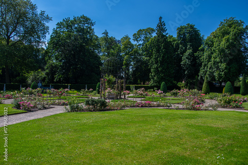Garden of the castle complex 