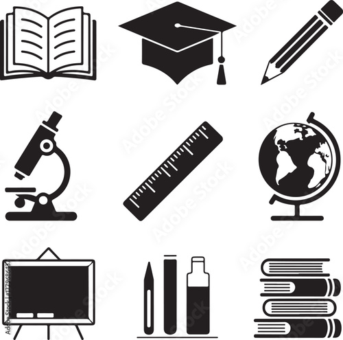 Education and Learning Icons