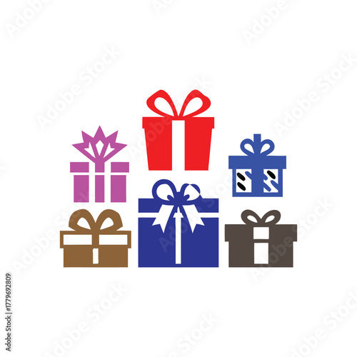 Premium Gifts Vector Collection for Designers – High-Quality Present Icons, Festive Gift Box Illustrations, Ribbon & Bow Graphics, Holiday Surprise Elements, Celebration Packs & Creative Art Set