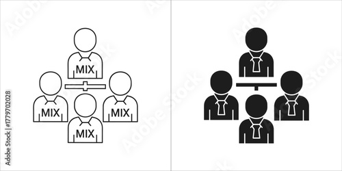 Two oil pump jacks, one in outline and one in solid black