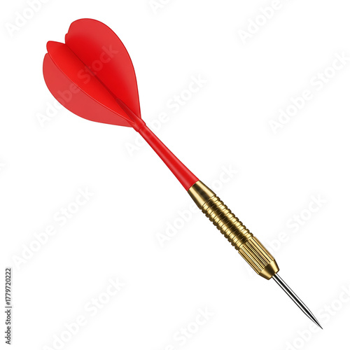 Dart on Dartboard Bullseye Aim Precision Game Sport Skill