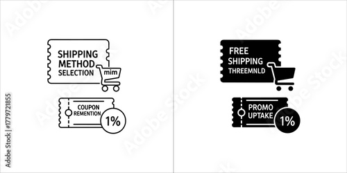 Shipping method selection and promo uptake