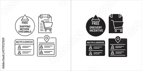 Online shopping free delivery method threshold