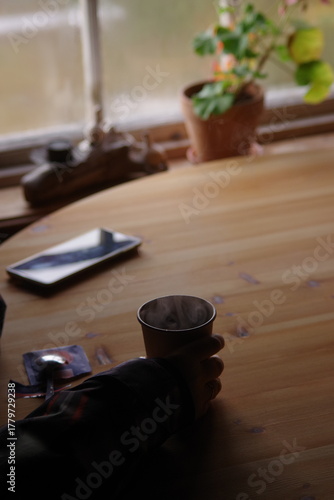 Morning coffeetea moment