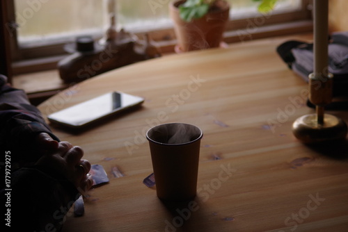 Morning coffeetea moment