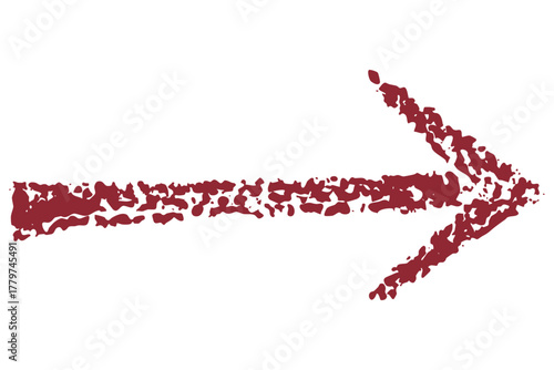 Arrow direction sign. Abstract textures signs