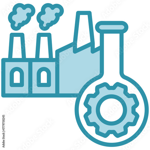 Innovation Icon, Mini Illustration Relate To Industry 4-0, Modern Industry. Use For Modern Concept, Ui, Ux Web And App Development.