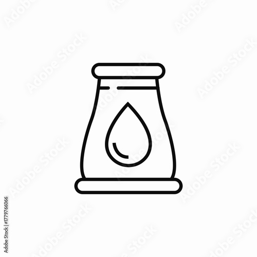 petrol factory icon sign vector
