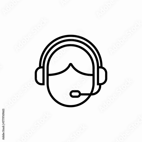 suppoert center service icon sign vector