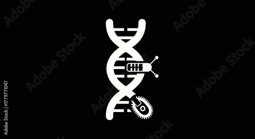DNA and Bacteria A Microscopic Battle for Genetic Supremacy.