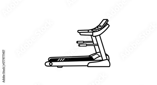 Treadmill for Home Gym Exercise and Fitness Training.