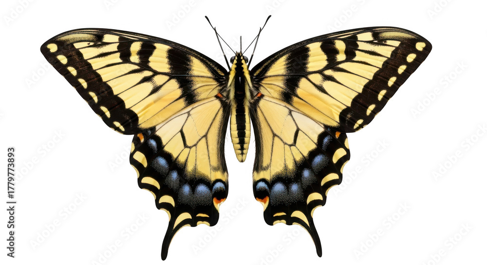 Naklejka premium Butterfly isolated on transparent background