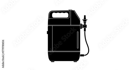 Portable Power Washer Silhouette Compact Cleaning Solution.