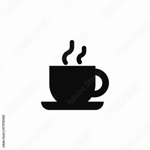coffee time icon sign vector
