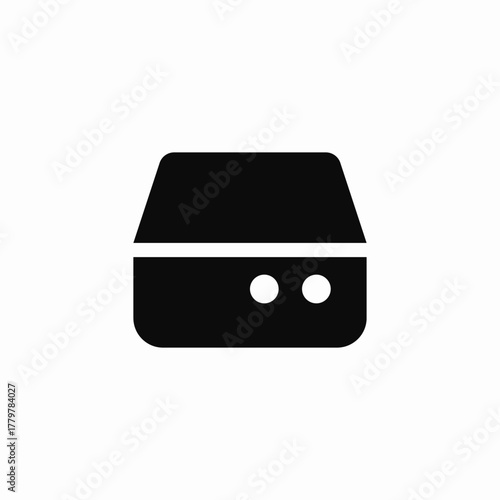 server access icon sign vector