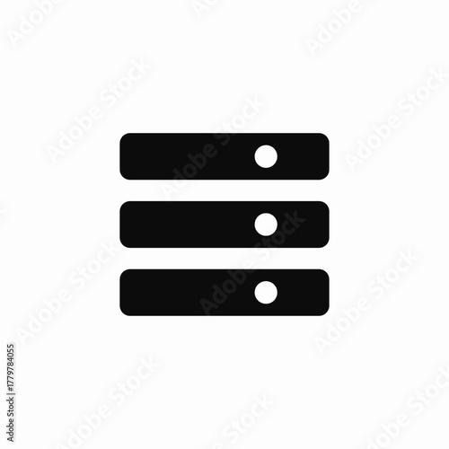 server functionalities icon sign vector