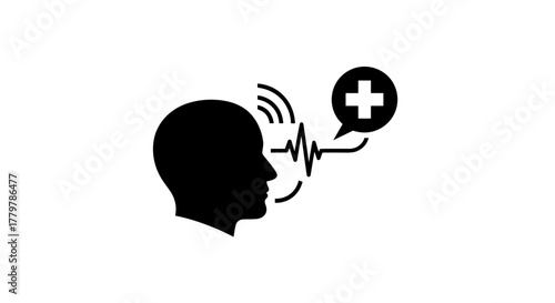 Mental Health Support and Therapy Concept Illustration.