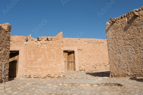 Ruin of building in old Chebika, Tunisia