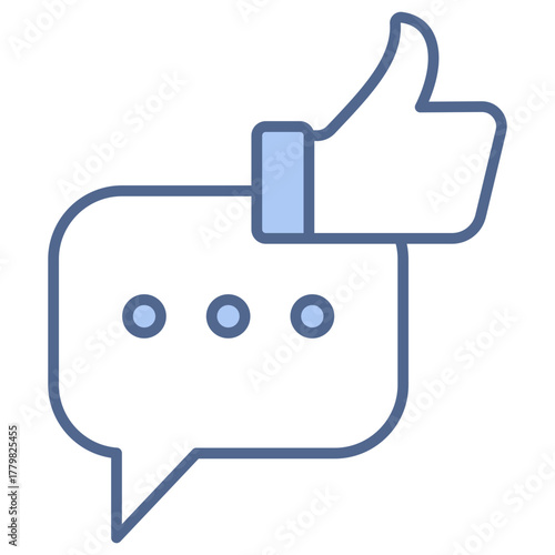 Feedback Blue Icon
