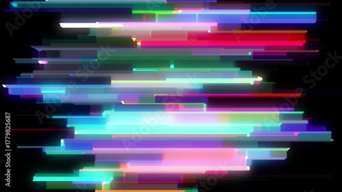Floating Light Color Background Loop Background