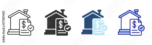 Collateral Icon Set. Designed In Multi Style