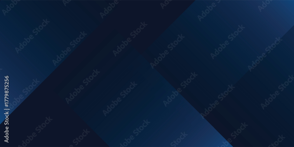 Obraz premium Abstract background gradient dark navy blue banner simple abstract Eps 10