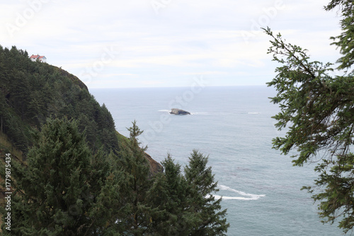 Otter rock on the Oregon coast