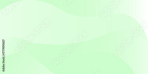 abstract green background with smooth, flowing curves and a light gradient effect. This minimalist design evokes a sense of calmness, freshness, and nature.