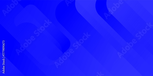 Abstract blue background with glowing geometric lines. Modern blue gradient square shape design. Futuristic technology concept. Suit for brochure, corporate, website, poster, banner, cover modern